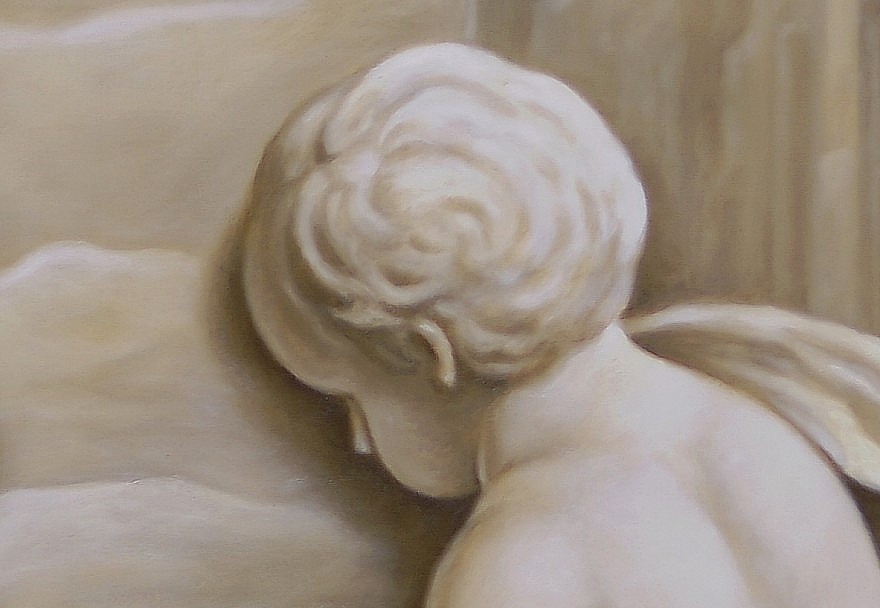 detail van een witje